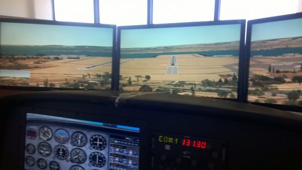 Simulateur avion Castellet
